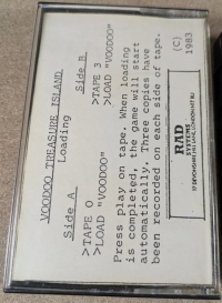 Voodoo Treasure Island Box Art