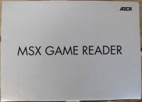ASCII MSX Game Reader Box Art