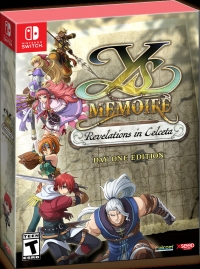 Ys Memoire: Revelations in Celceta - Day One Edition Box Art