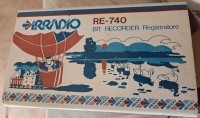 Irradio Bit Recorder Registratore RE-740 (black) Box Art