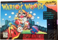 Wario's Woods (ESRB K–A / Made in Mexico) Box Art