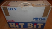 Sony Hit Bit Home Computer HB-F9S Box Art