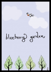 Blueberry Garden Box Art