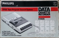 Philips Data Cassette Recorder D 6625 Box Art