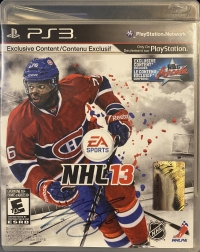 NHL 13 (P. K. Subban) Box Art