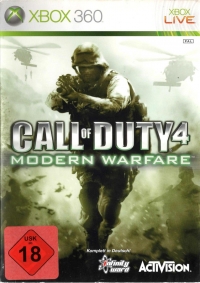 Call of Duty 4: Modern Warfare [DE] Box Art