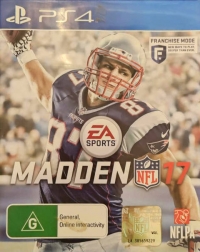 Madden NFL 17 Box Art