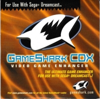 InterAct GameShark CDX Video Game Enhancer Box Art