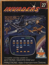 Invaders Box Art
