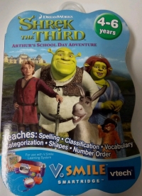 Shrek the Third: Arthur's School Day Adventure Box Art