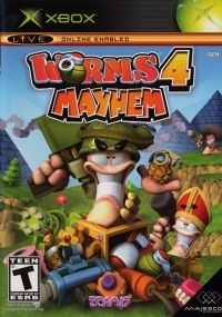 Worms 4 Mayhem Box Art