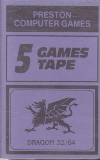 5 Games Tape Box Art