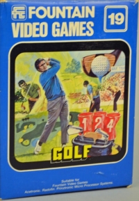 Golf Box Art