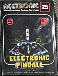 Electronic Pinball Box Art