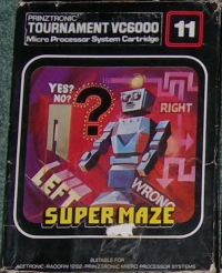 Super Maze Box Art