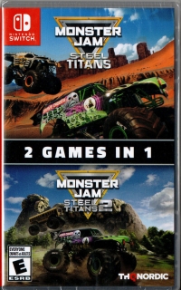 Monster Jam Steel Titans / Monster Jam Steel Titans 2 Box Art