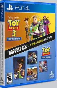 Toy Story: Retro Roundup! + Toy Story 3 Complete Edition Double Pack Box Art