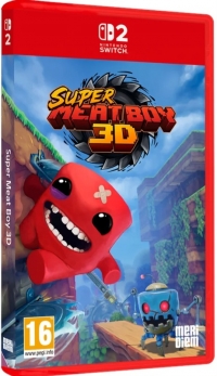 Super Meat Boy 3D Box Art