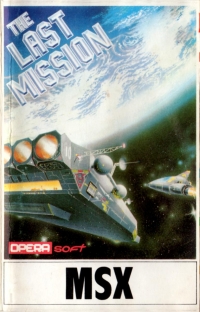 Last Mission, The (black cassette) Box Art
