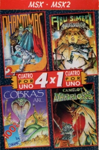 4x1 Cuatro Por Uno Box Art