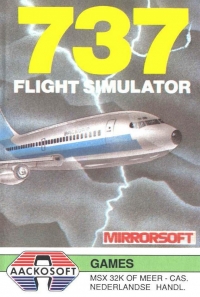 737 Flight Simulator (Aackosoft) Box Art