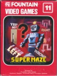 Super Maze Box Art