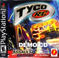 Tyco R/C: Assault with a Battery Demo CD Box Art