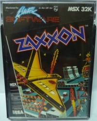 Zaxxon (Electric Software) Box Art