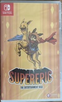 SuperEpic: The Entertainment War Box Art