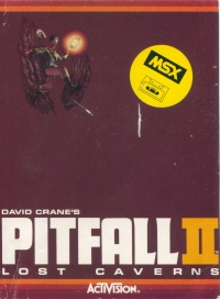 Pitfall II: Lost Caverns Box Art