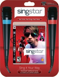 SingStar (SingStar Microphones) Box Art