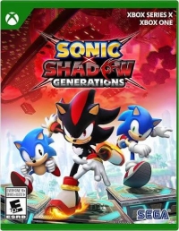 Sonic X Shadow Generations Box Art