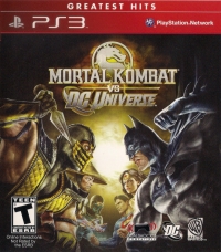 Mortal Kombat vs. DC Universe - Greatest Hits Box Art