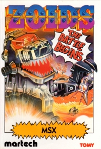 Zoids: The Battle Begins Box Art
