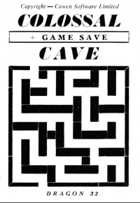 Colossal Cave Box Art