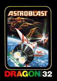 Astroblast (missile cover / Cartridge) Box Art