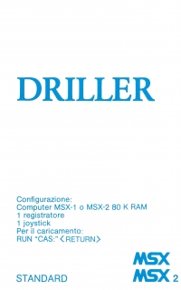 Driller Box Art