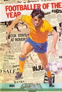 Footballer of the Year Box Art