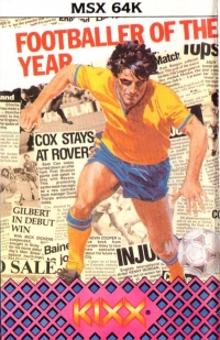 Footballer of the Year (Kixx) Box Art