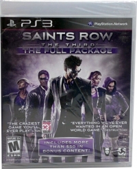 Saints Row: The Third: The Full Package (Deep Silver) Box Art