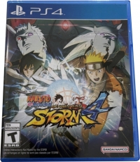 Naruto Shippuden: Ultimate Ninja Storm 4 (Bandai Namco) Box Art