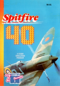 Spitfire 40 (Zafiro) Box Art