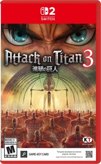 Attack on Titan 3 Box Art