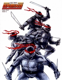 Hand-Drawn Gaming Issue 5 Box Art