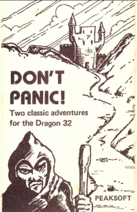 Don't Panic (white cover) Box Art