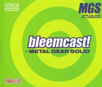 bleemcast! for Metal Gear Solid Box Art
