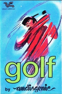 Golf (Audiogenic / blue cassette label) Box Art