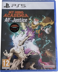 My Hero Academia: All's Justice Box Art