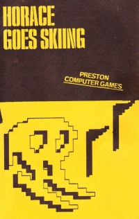 Horace Goes Skiing (Preston Computer Games) Box Art