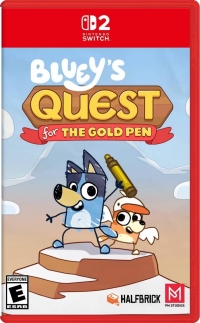 Bluey's Quest for the Gold Pen Box Art